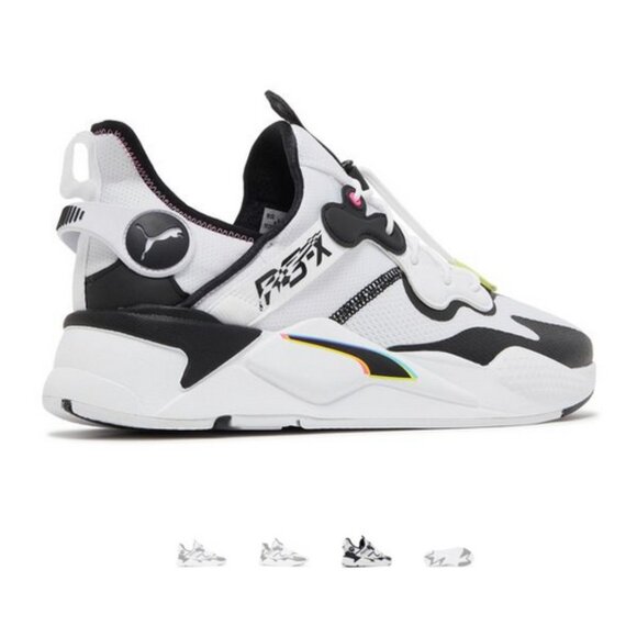 PUMA Mens Rs-X T3ch Overload Lace Up Sneakers Shoes Casual - White - Size 10.5 main image 8